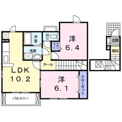 ブランシュールⅠの物件間取画像